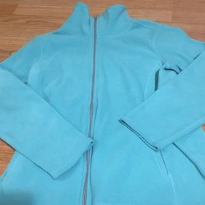 Blue Fleece Sweatshirt